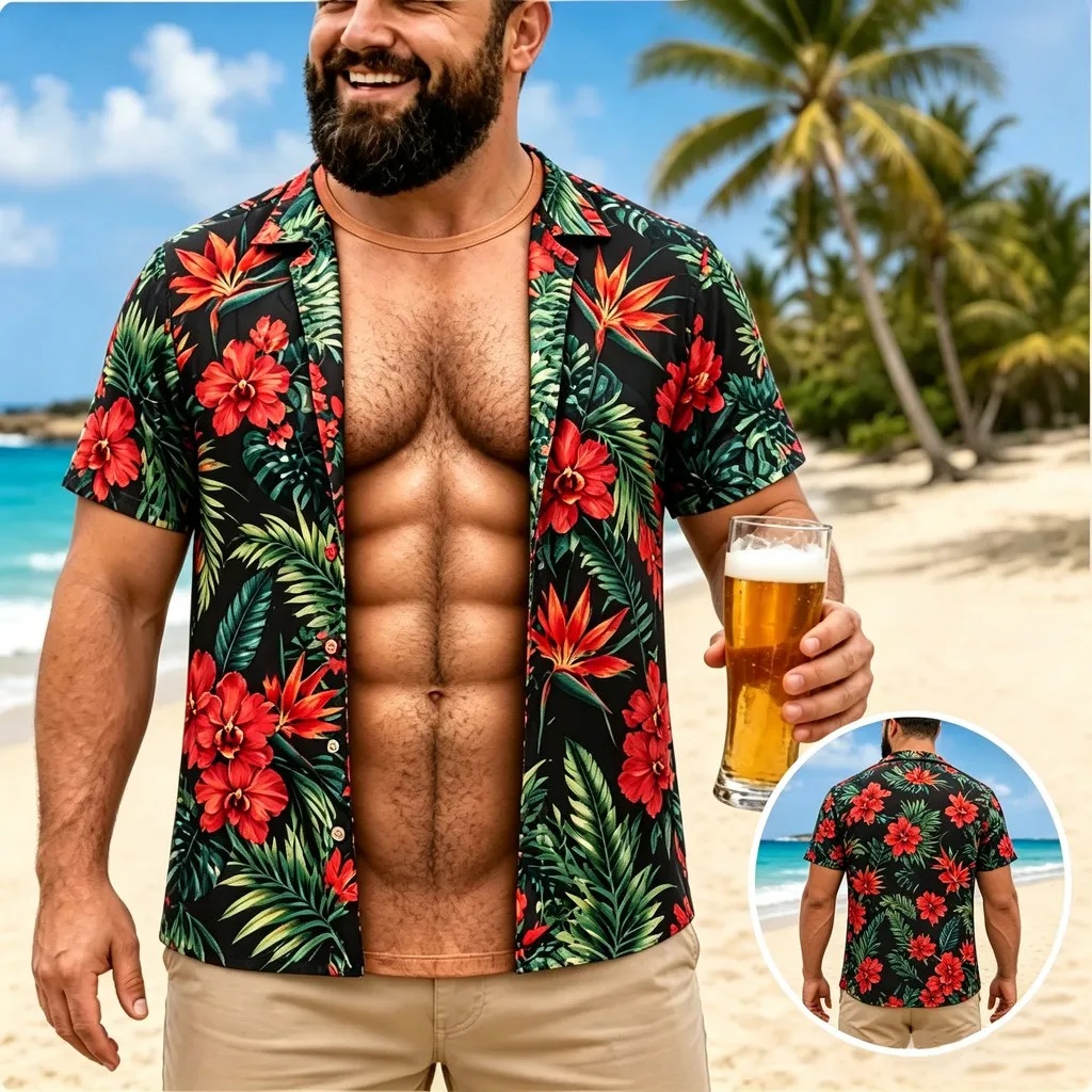 Nieuw Hawaiiaans overhemd voor - Vintage Hawaiian Floral Shirt recensie en prijs