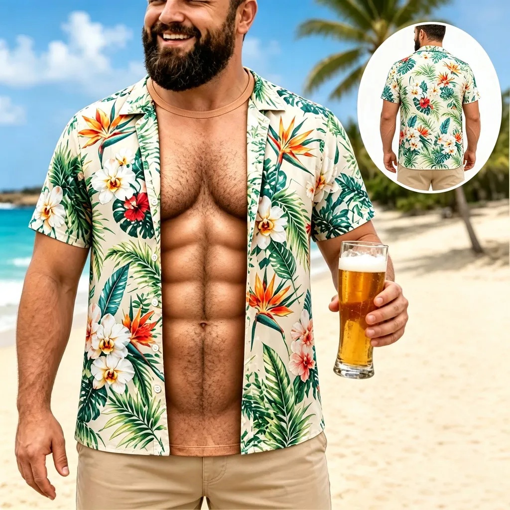 Nieuw Hawaiiaans overhemd voor - Vintage Hawaiian Floral Shirt recensie en prijs