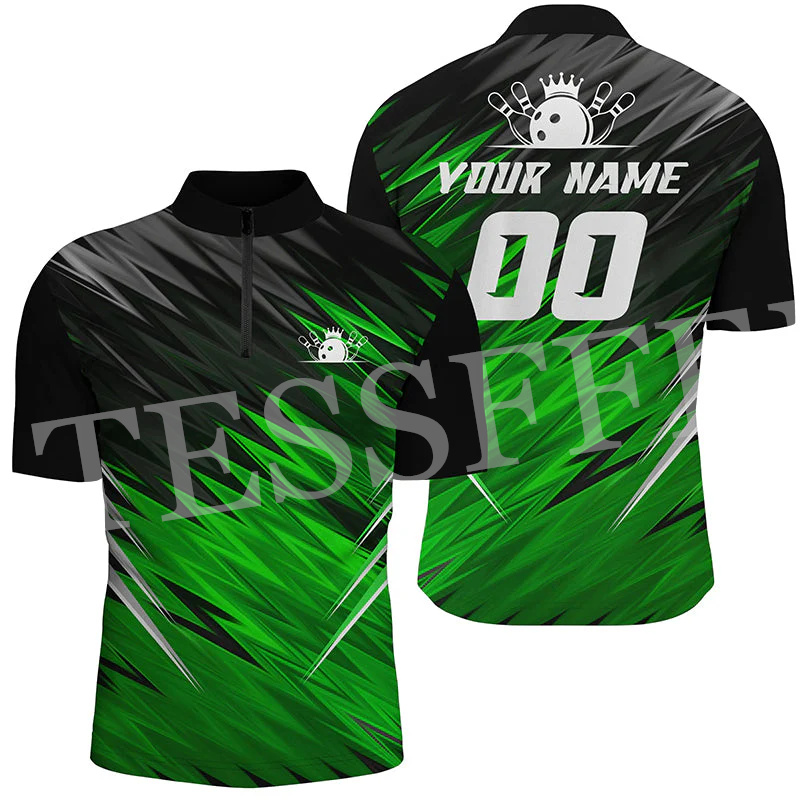 Aangepaste Naam Strike Bowling - Short Sleeve Bowling Shirt Retro recensie en prijs